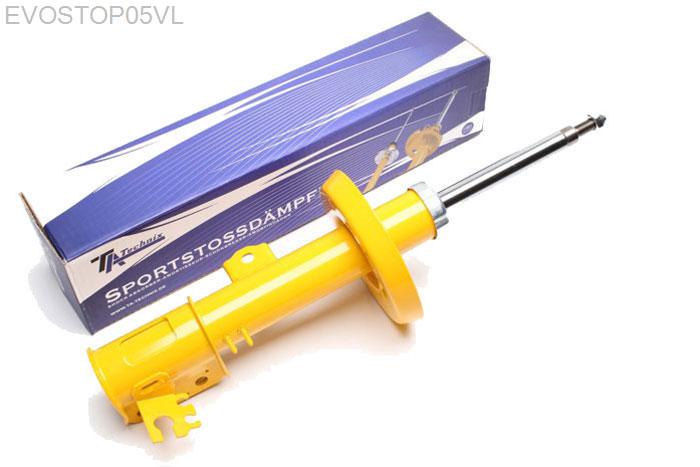 EVOSTOP05VL, Sport schokdemper Vooras-Links, Opel Vectra B, Sport shock absorber  Opel-Vauxhall Vectra B incl. Caravan, nicht 2.5-V6front-left, Verlaging tot -40mm mogelijk, Prijs is per stuk ! , aantal ingeven bij bestellen